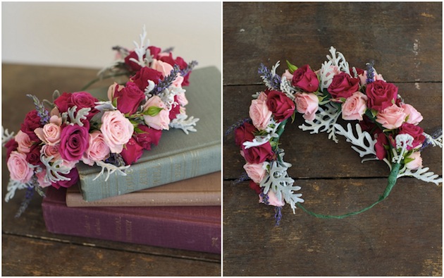 Венок из цветов на голову: для невесты и не только