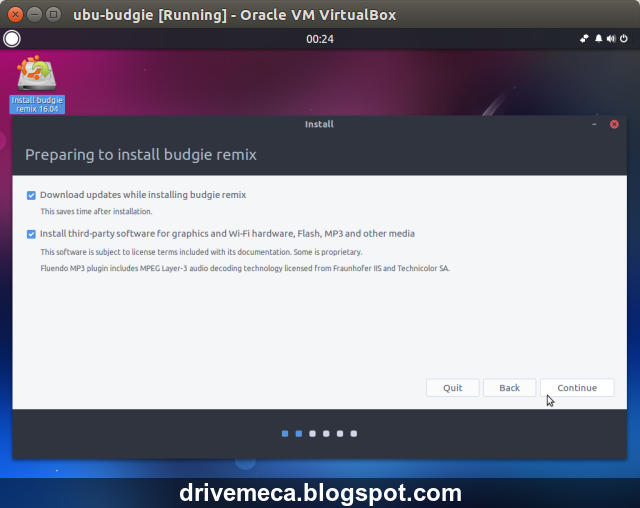 DriveMeca instalando y configurando Ubuntu Budgie 16.04 paso a paso DriveMeca instalando y configurando Ubuntu Budgie 16.04 paso a paso