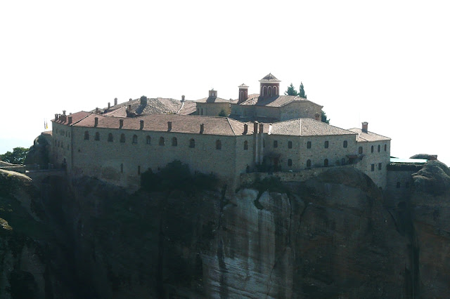 Meteory, Monastyr Świętego Stefana. Meteora, The Monastery of St. Stephen.