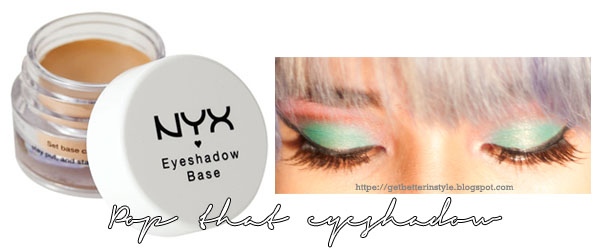 Get Better In Style: Review! Nyx Eyeshadow Base in Skin Tone!