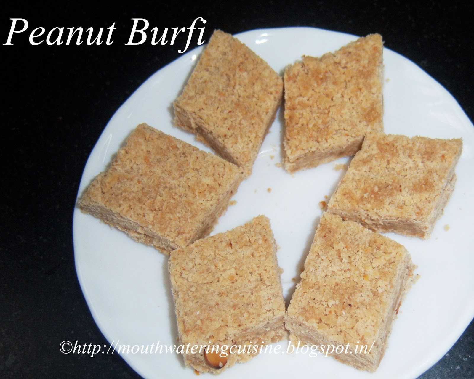 Peanut Burfi Recipe How to make Peanut Burfi Recipe E.A.T