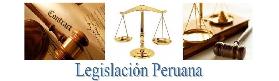 Legislacion Peruana