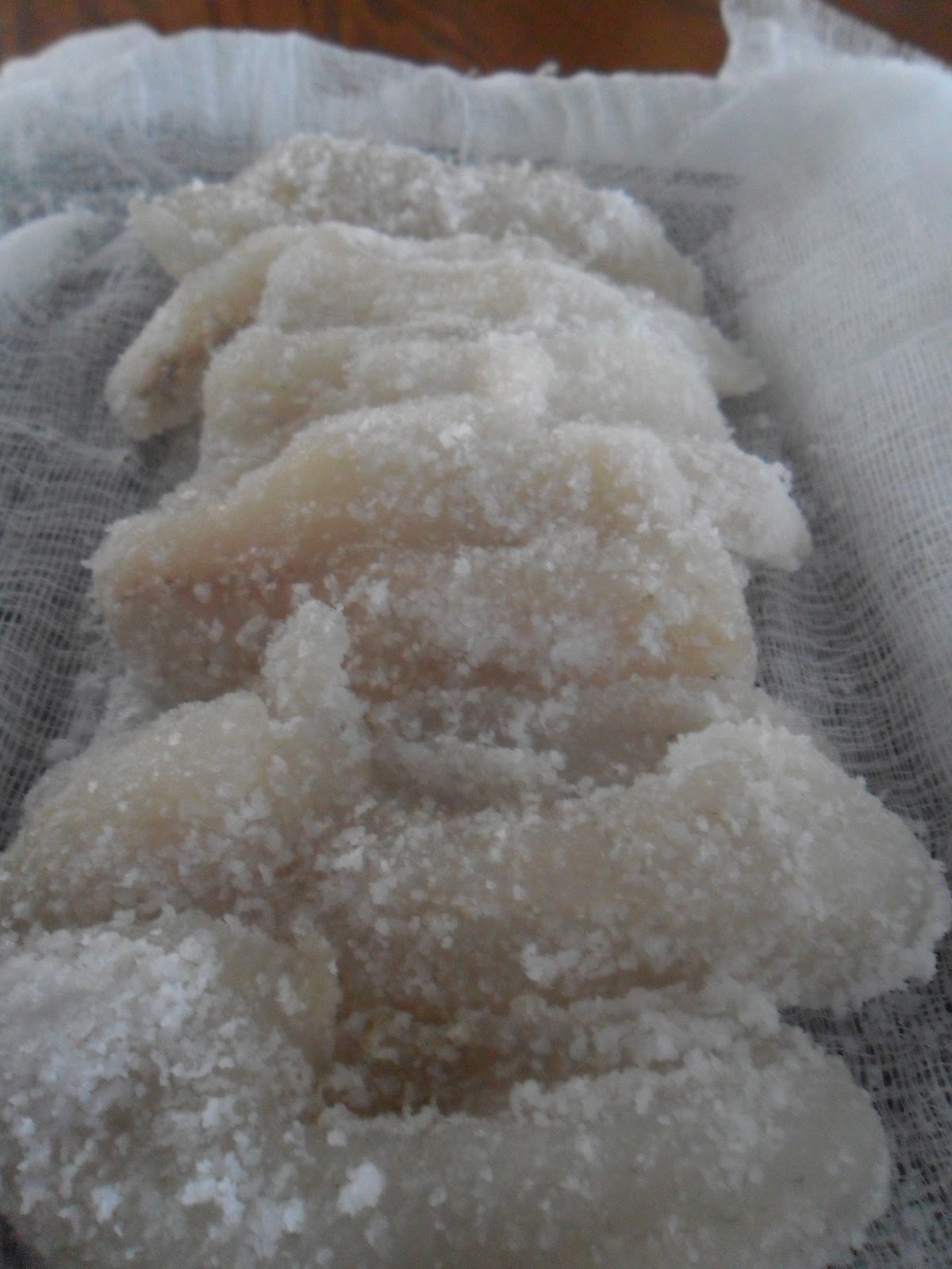 You have to cook it right Salt Cured Fish