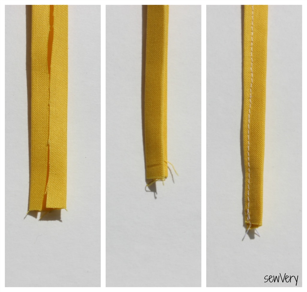 sewVery Pumpkin Drawstring Pouch Tutorial