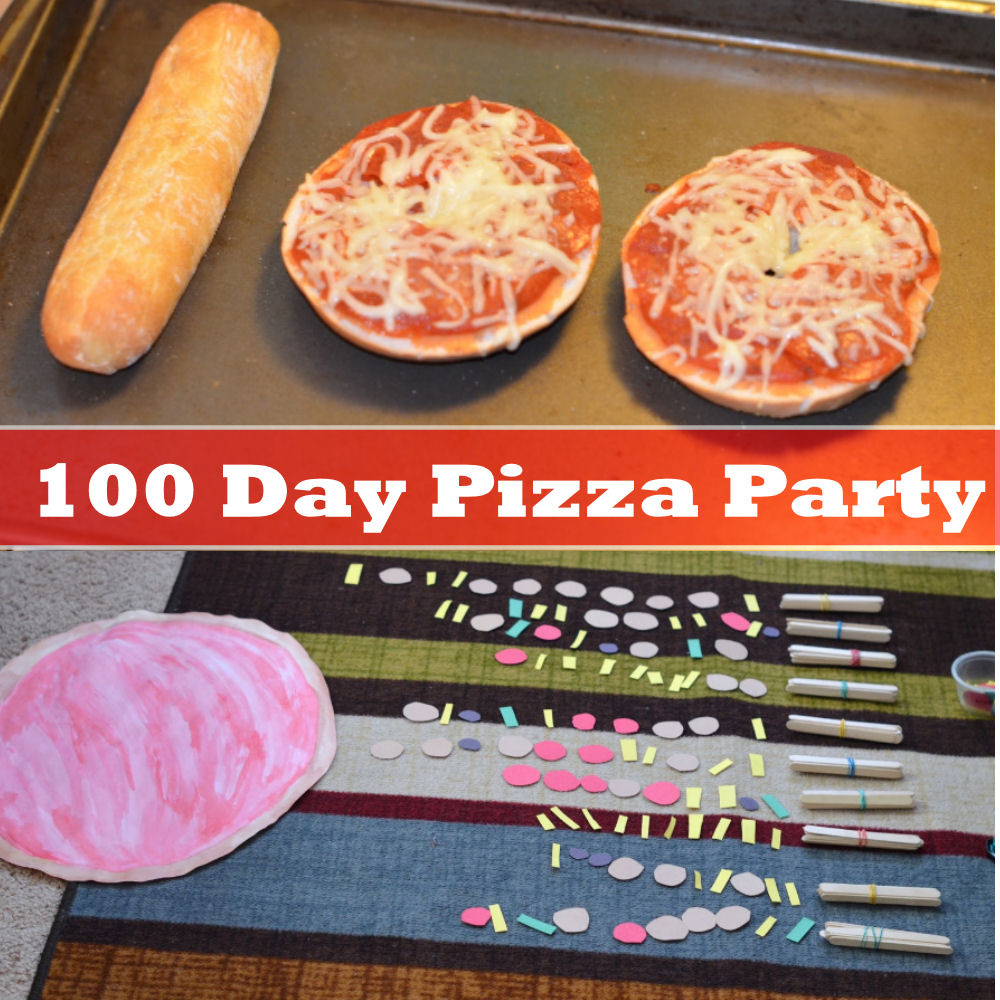 To The Rock Homeschool 100 Day Pizza Party