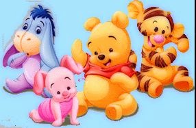 Winnie the Pooh Bebé: Imágenes de Clipart.