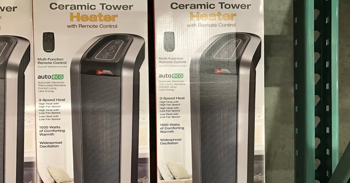 Lasko Ceramic Tower Heater Costco Weekender