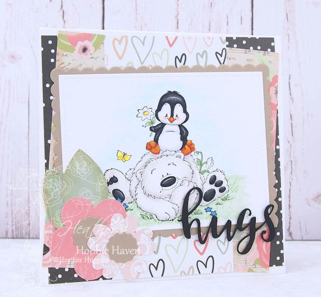 Heather's Hobbie Haven - Penguin and Bear Card Kit