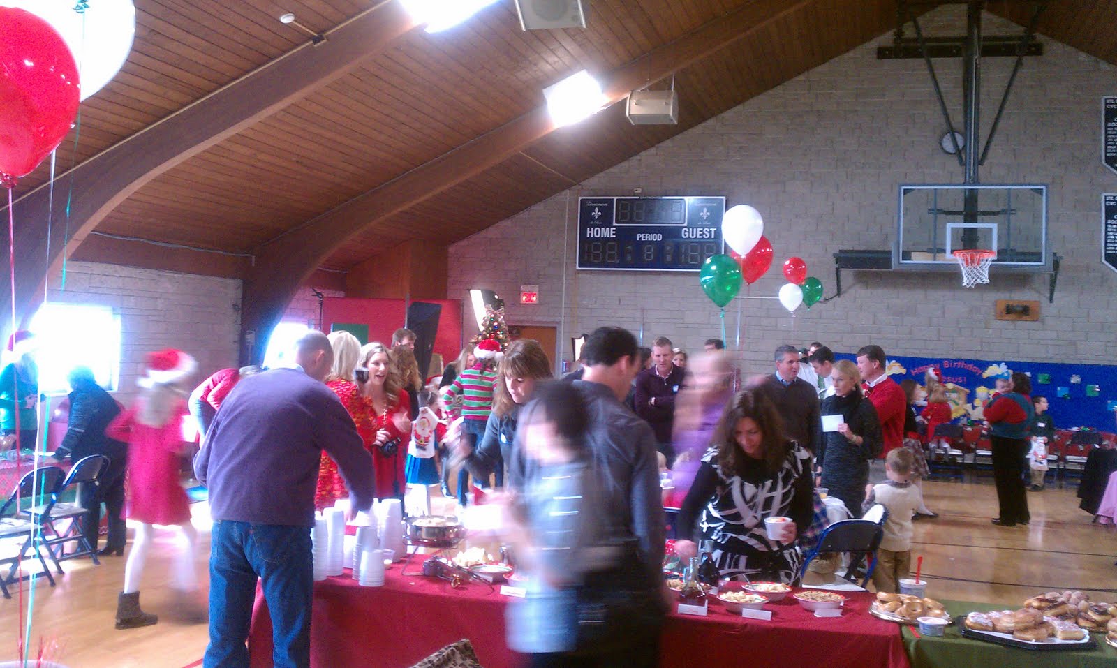 I love Warson Woods Christmas with Santa at Ste. Genevieve du Bois