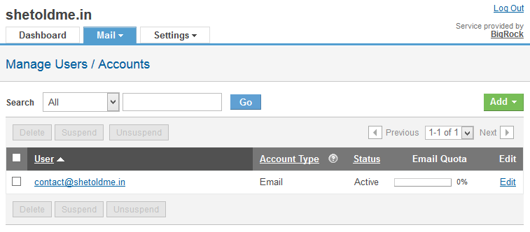 Email Listed bigrock-email-listed