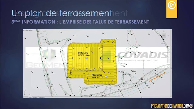 Vidéo Cours Dessiner un plan de terrassement avec Covadis