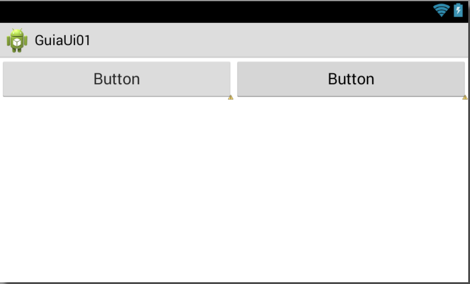 ToyDroid Guia da UI no Android match_parent, fill_parent, wrap