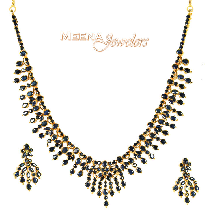 Meena jewellers small necklace set Clearance