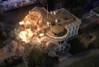 White House bombed - Olympus Has Fallen