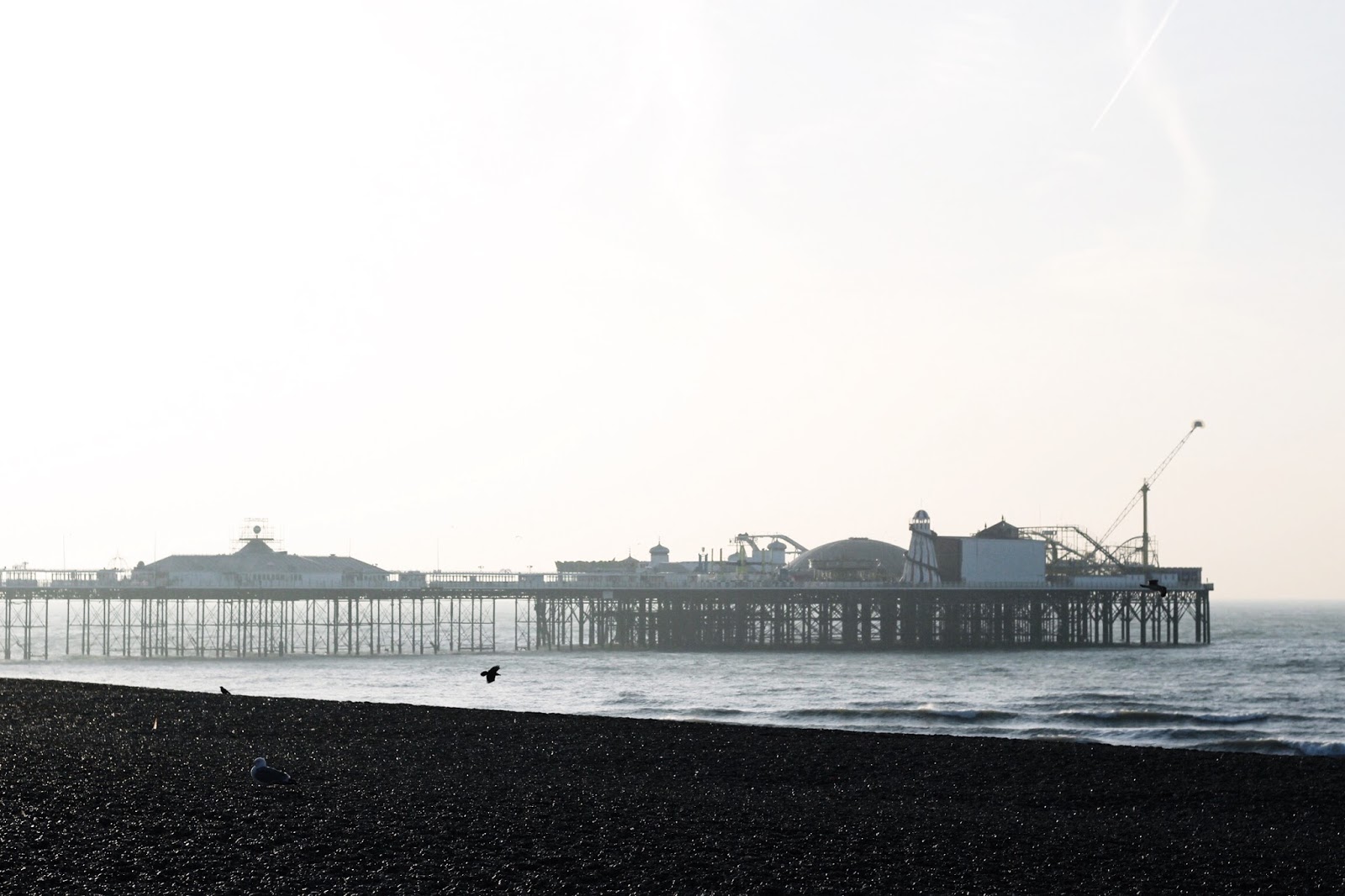 Brighton Pier Brighton Pier on a Misty Winter Morning