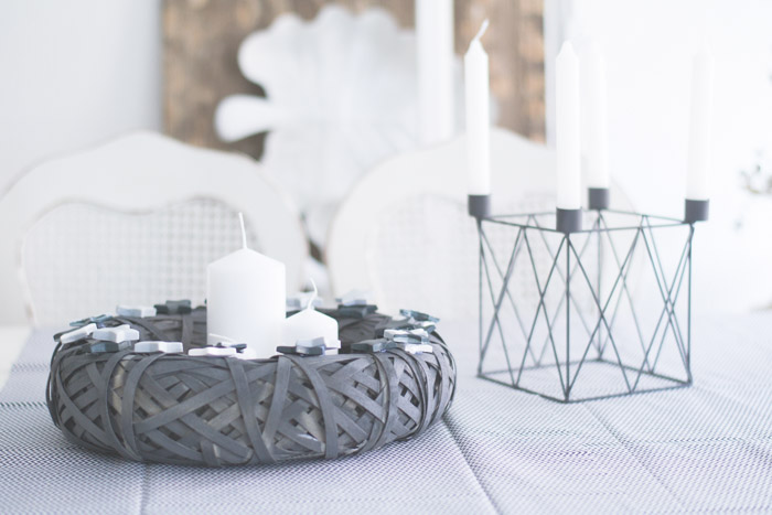 Centro de Mesa de Navidad con Opitec