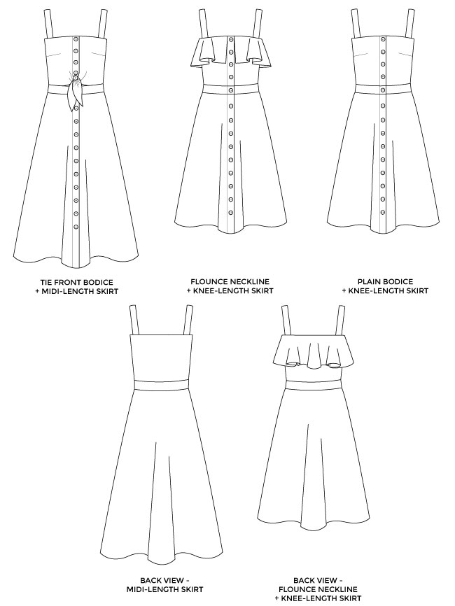 Seren sewing pattern - Tilly and the Buttons