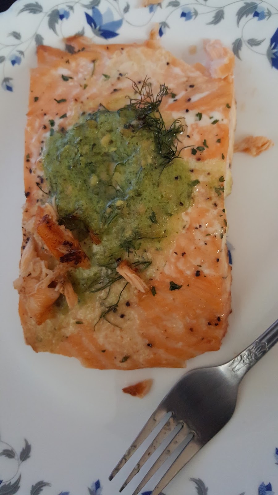 I Can't Cook Costco Find Salmon Milano With Basil Pesto Butter