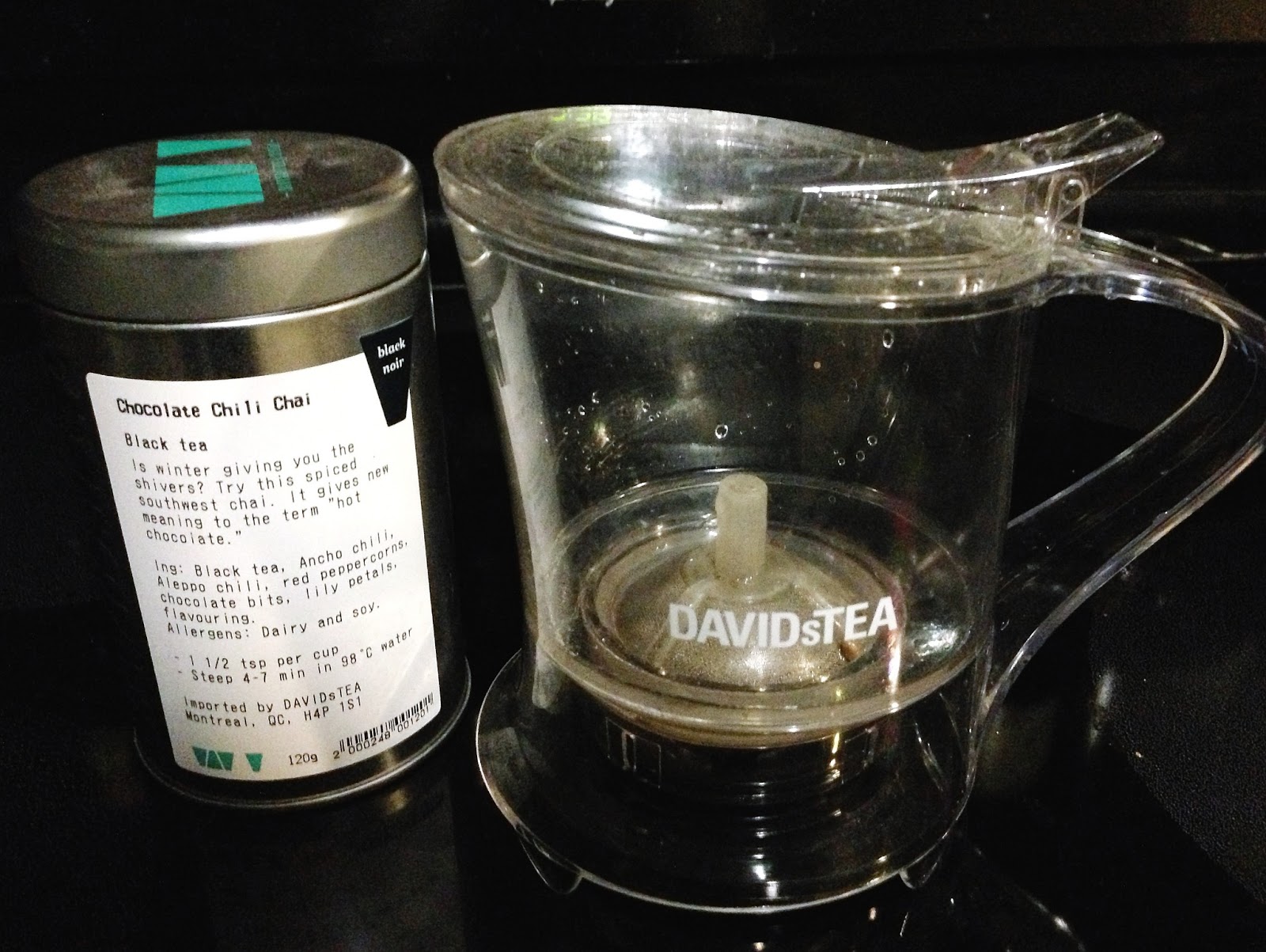 Polka Dot Reviews Review 2 David's Tea "The Steeper"