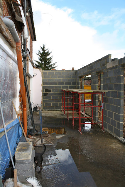 extension building works