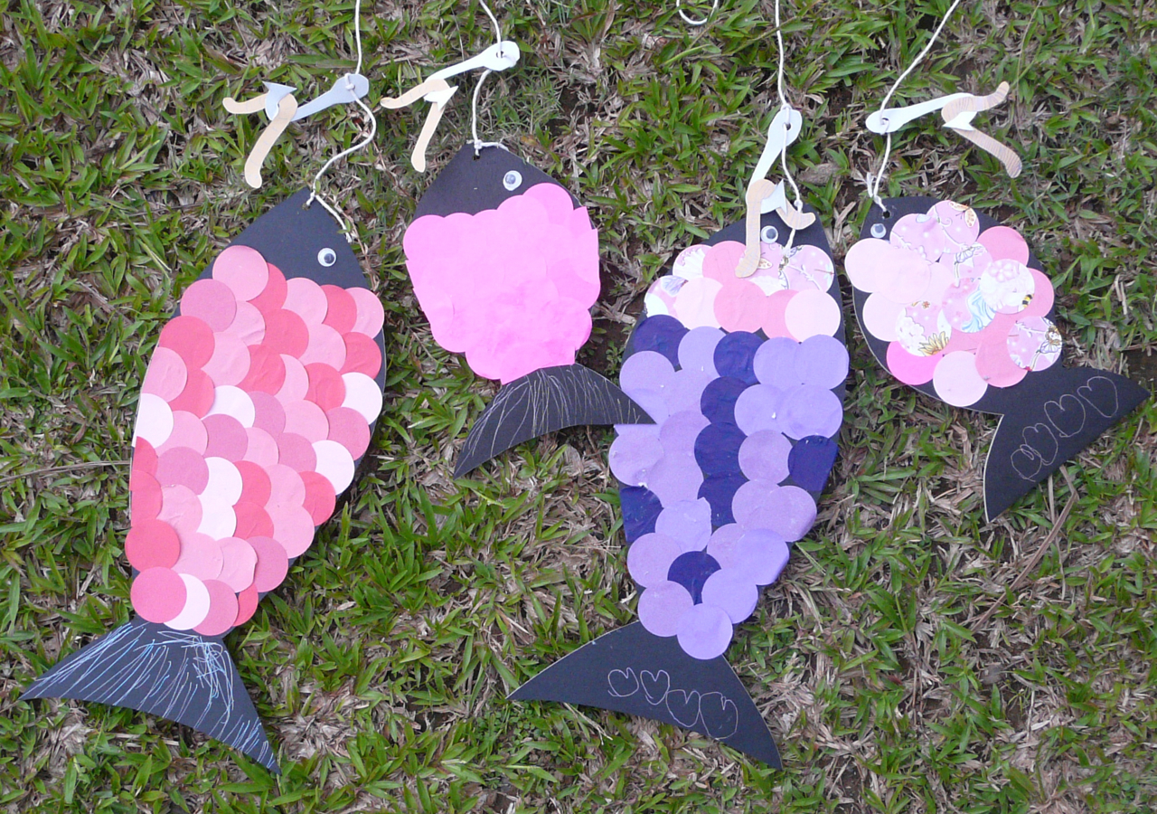 I love crafts May 26 fish scales