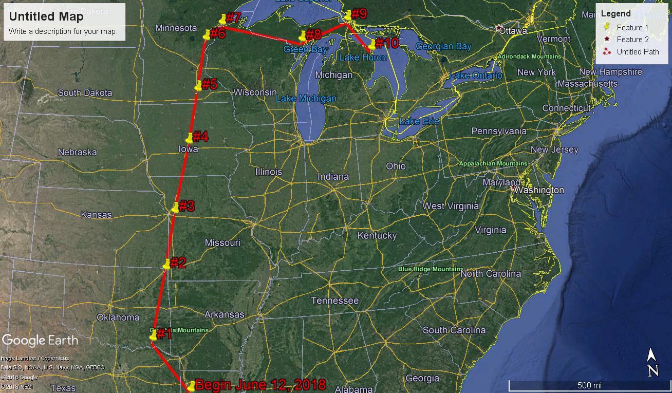 Goza's Wanderings and Wonderings Moving Day (Brimley, MI to Alpena, MI