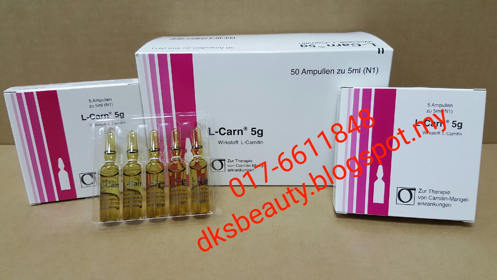 D.K's Beauty Zone LCarnitine 5G Fat Burn System