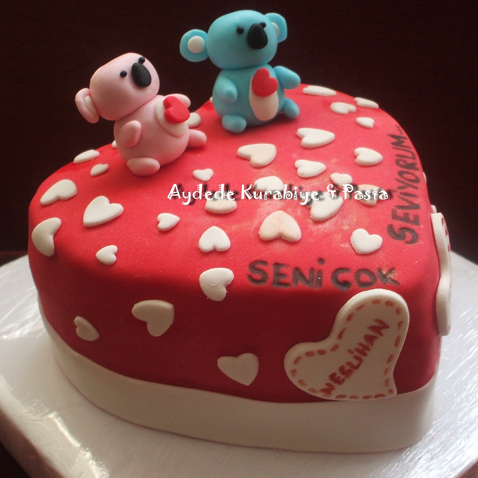 Aydede Kurabiye &amp; Pasta SEVGİLİLER GÜNÜ PASTASI&hellip;.