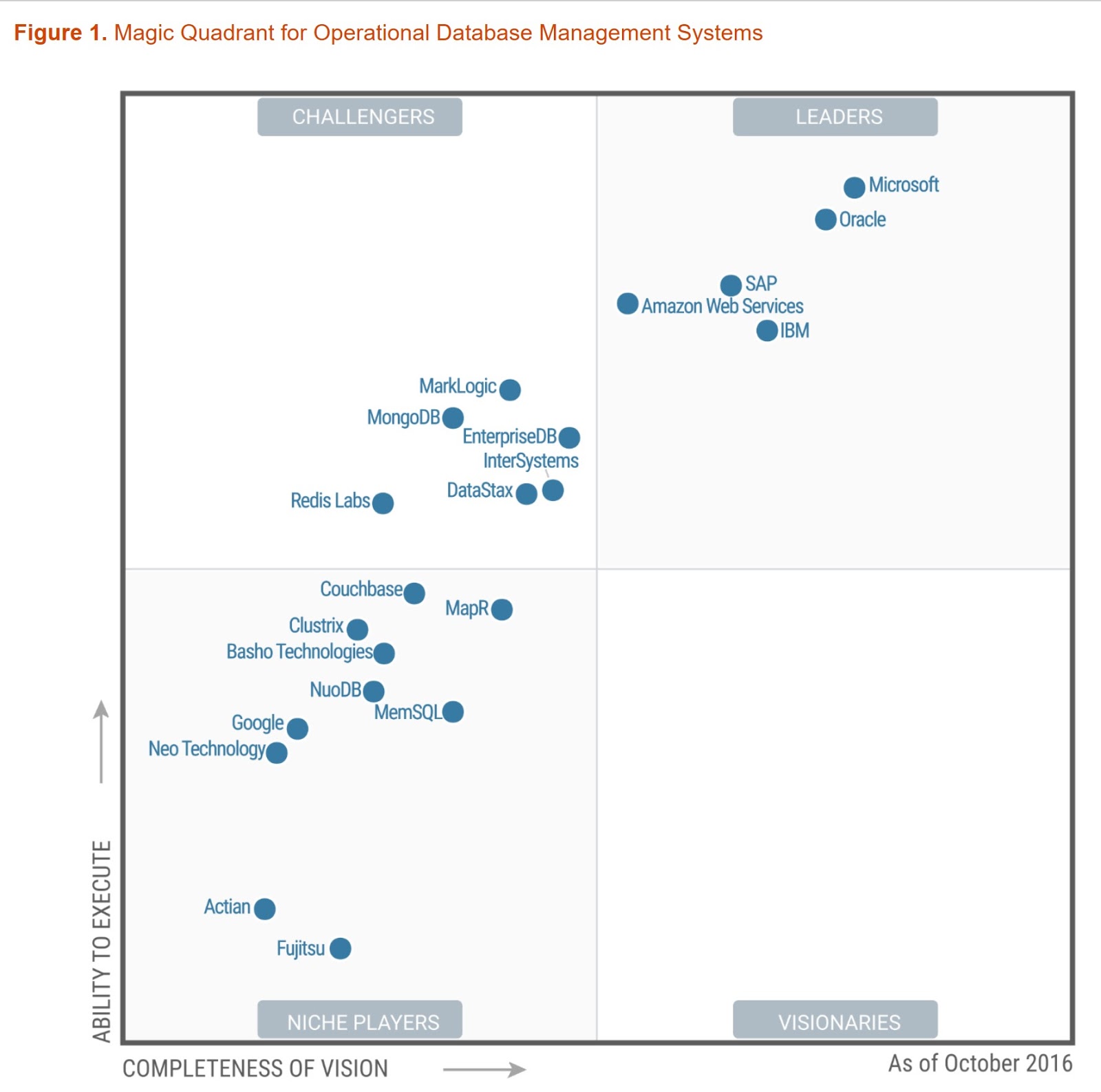 HodentekMSSS: Who is the leader in Operational Database Management System?