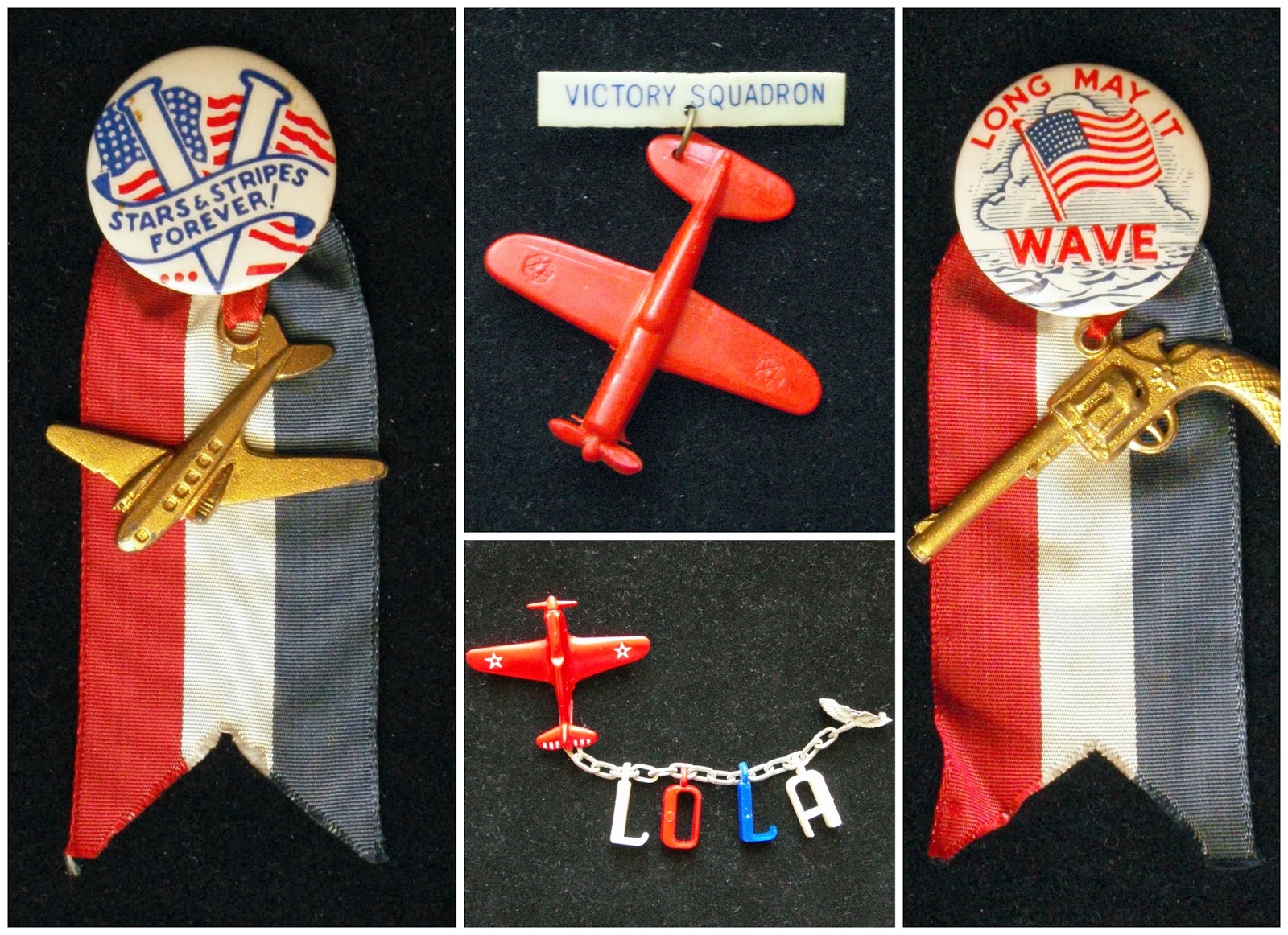 Emilys Vintage Visions Wwii Victory Pins Part 2 Sweetheart Pins
