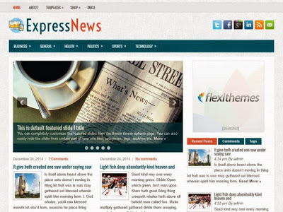 ExpressNews - WP Magazine Theme Simple SEO Responsive