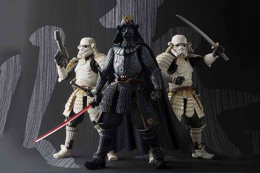 FEELFREEARTZ Star Wars Samurai Figurines by Tamashii Nations