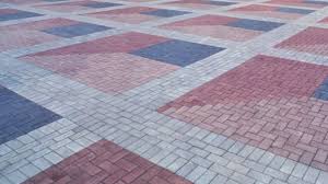 Tekstur paving block
