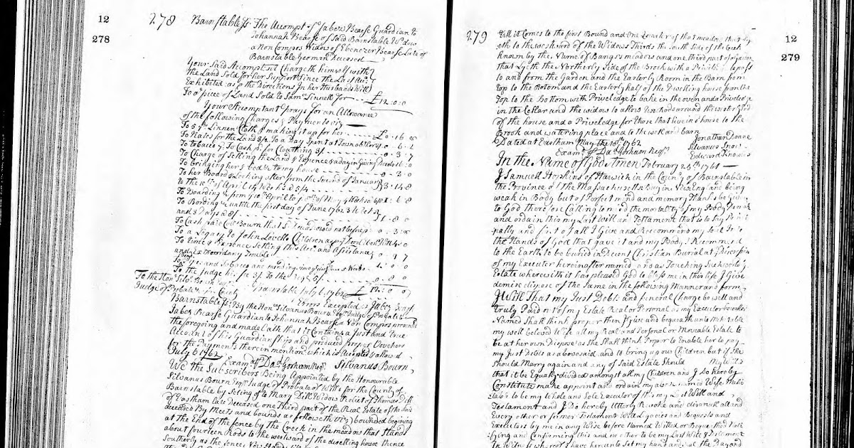 GeneaMusings Amanuensis Monday Probate Records of Thomas Dill