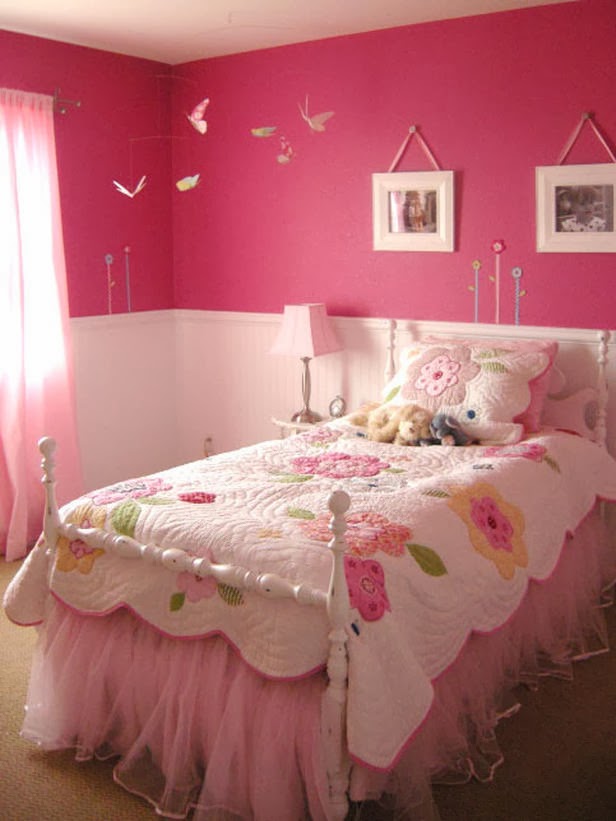 21 Preciosas Habitaciones para Niñas de color Rosa