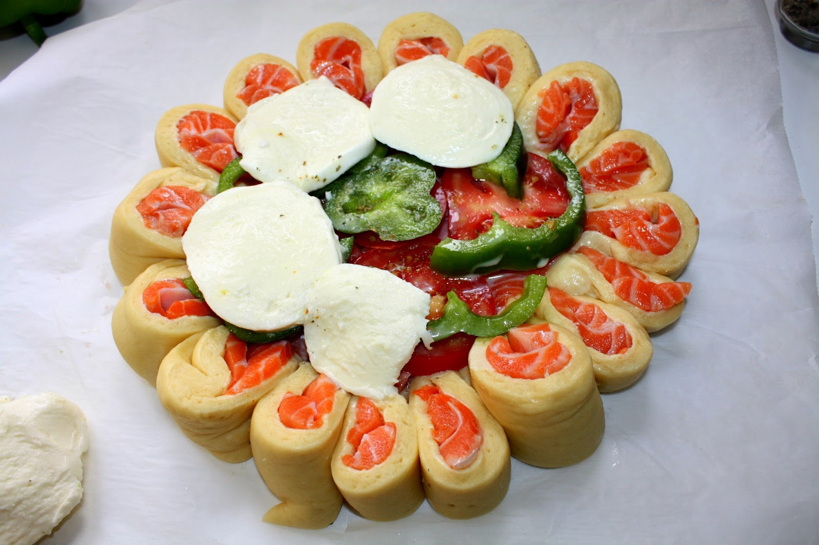 Обо всем понемножку: Красивый рыбный пирог