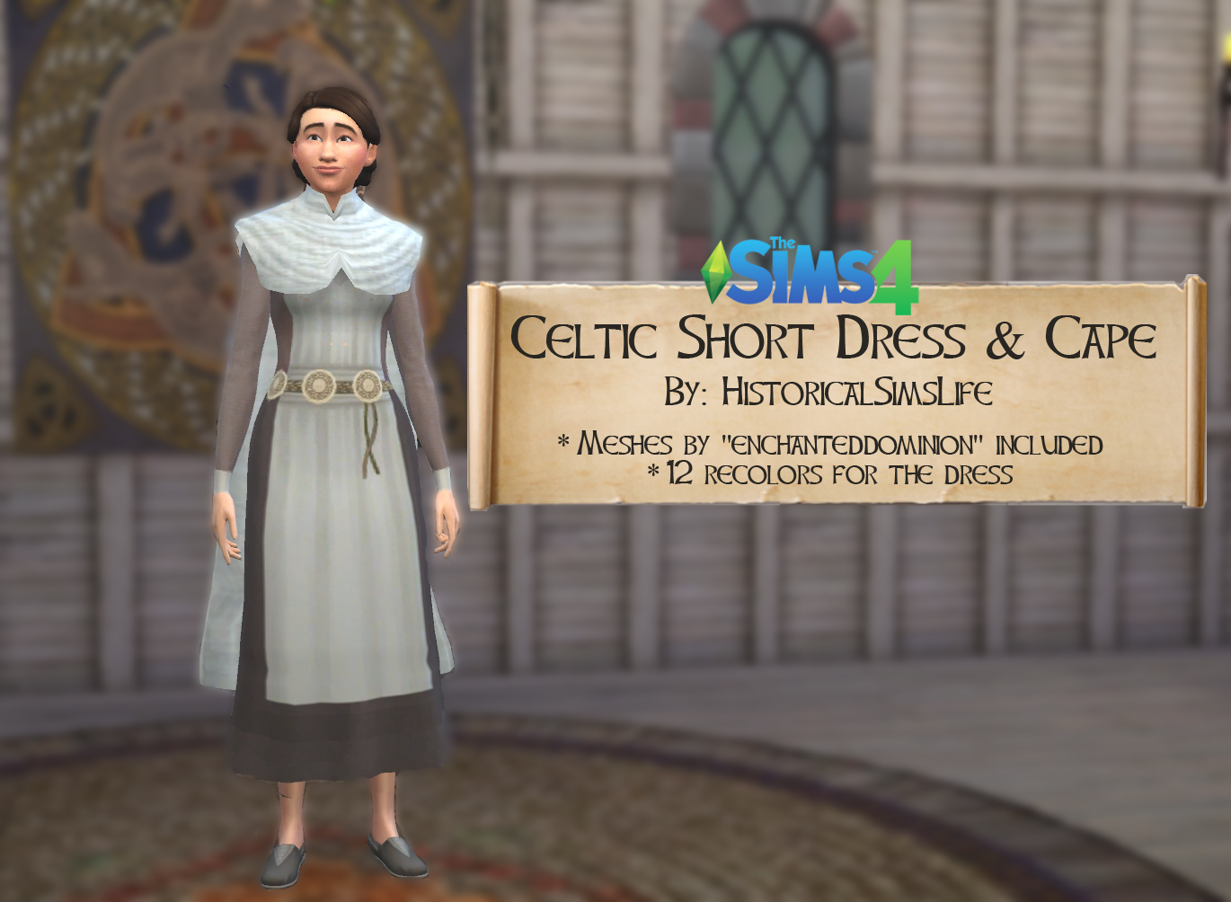 одежда - Sims 4: Одежда в стиле фэнтези, средневековья и тому подобное 921