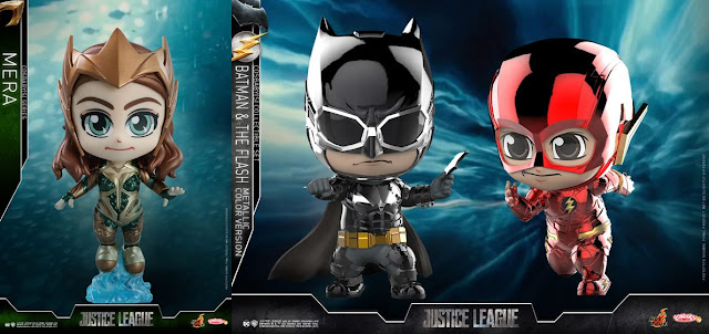 Justice League Cosbaby dari Hot Toys Terungkap di Comic Con 2017
