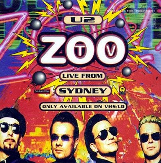 U2 Discography Albums ZOO2LIVE - U2 Live in Sydney
