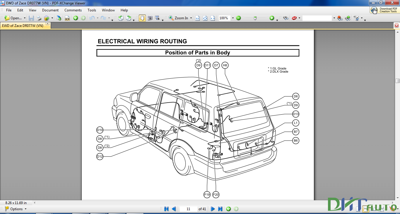 Toyota Zace Wiring Diagram