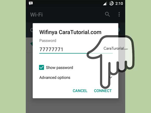 Menyambungkan Android ke Wifi Hotspot laptop