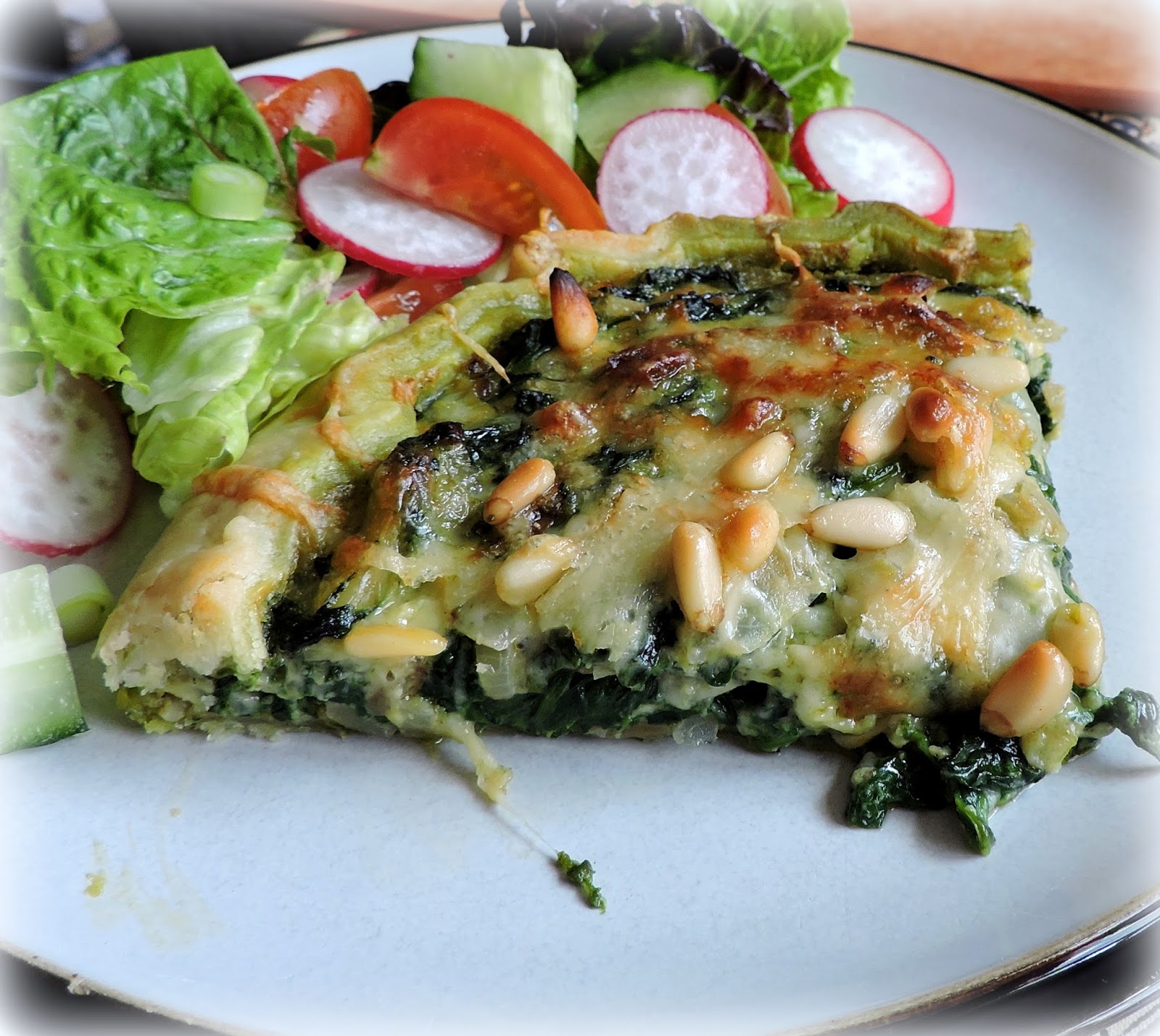 Spinach and Gruyere Tart The English Kitchen