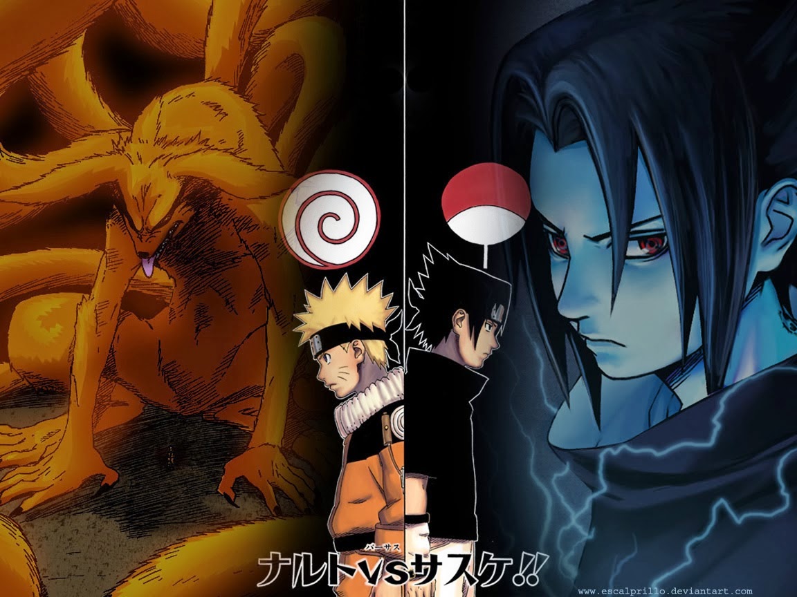 15 Koleksi Gambar Wallpaper Naruto  vs Sasuke HD Koleksi 