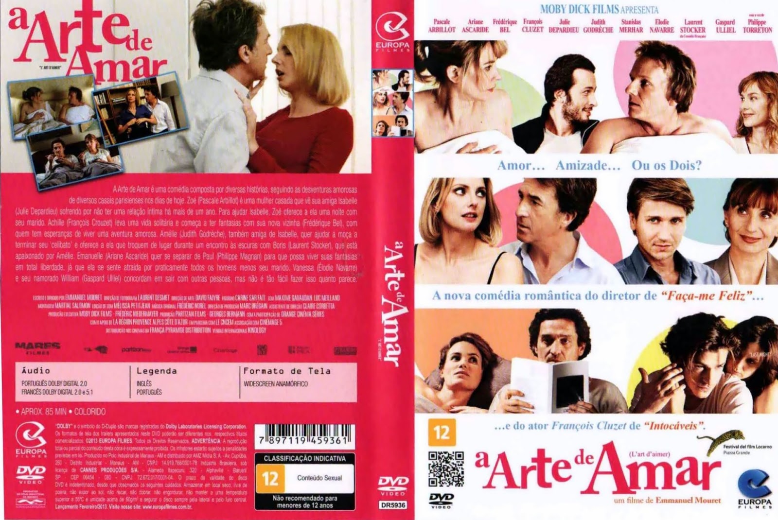 Capas Filmes de Romance: A Arte de Amar