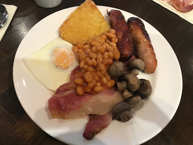 Cooked buffet style breakfast at Jurys Inn Newcastle hotel