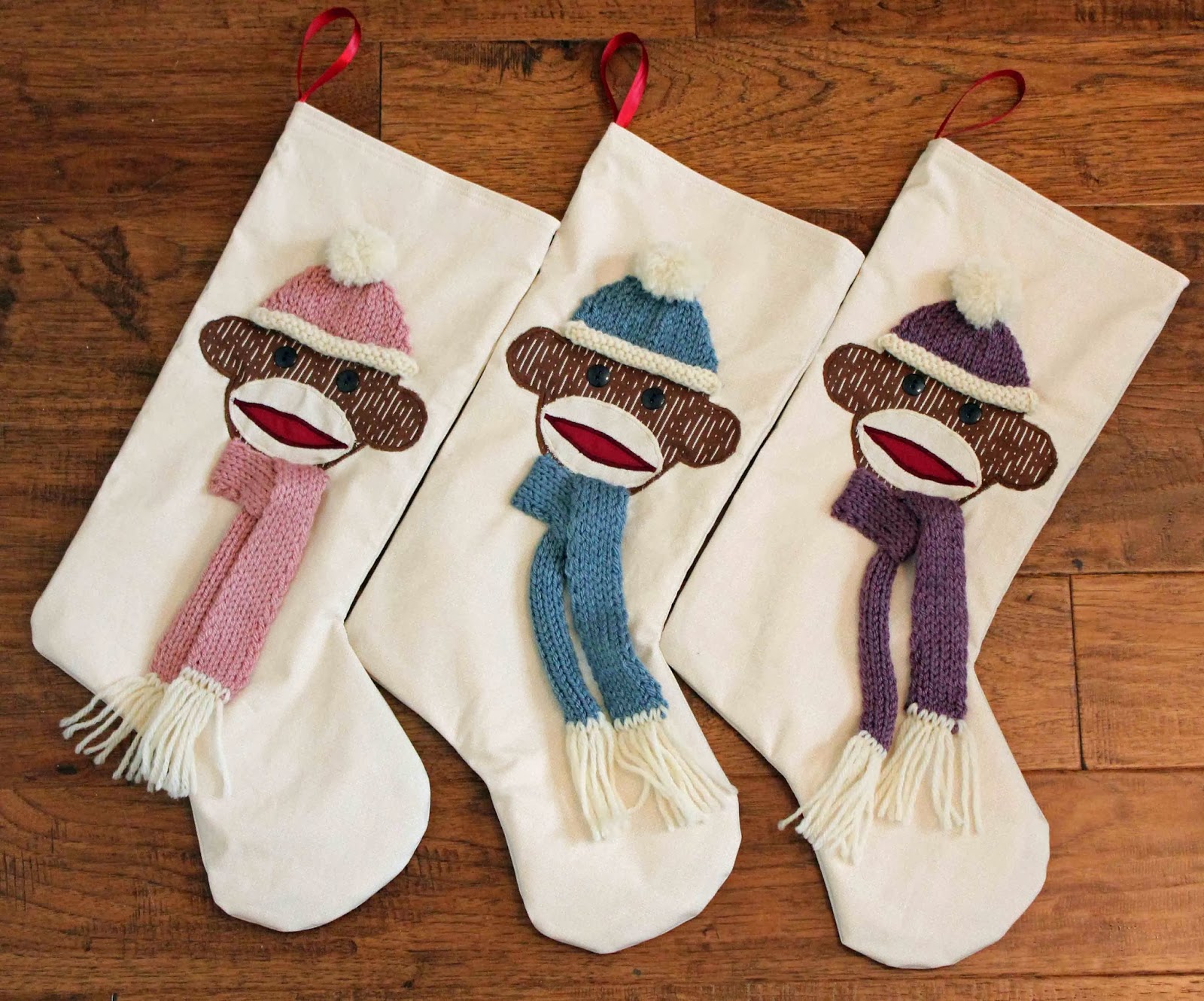 Our Epic Sock Monkey Christmas Amazing Sock Monkey Stockings!