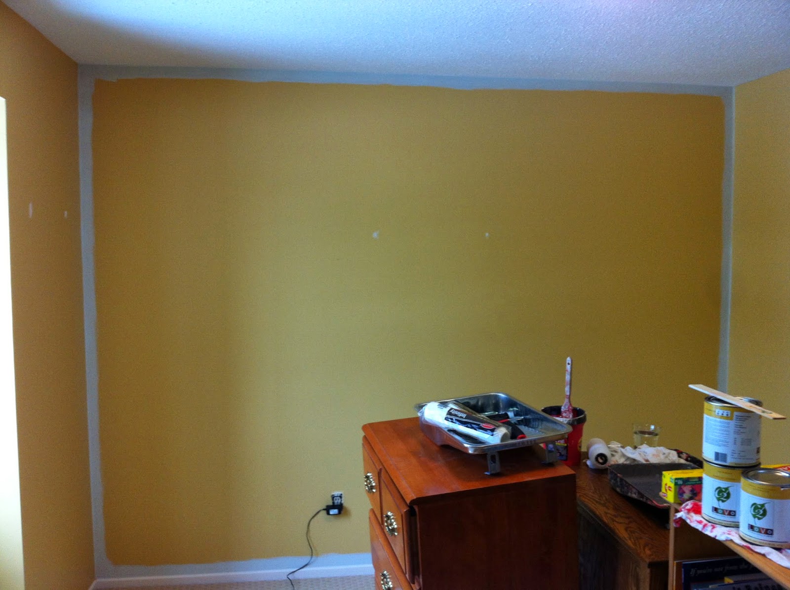 Suburban dad projects: ZIGZAG paint project for my boys room
