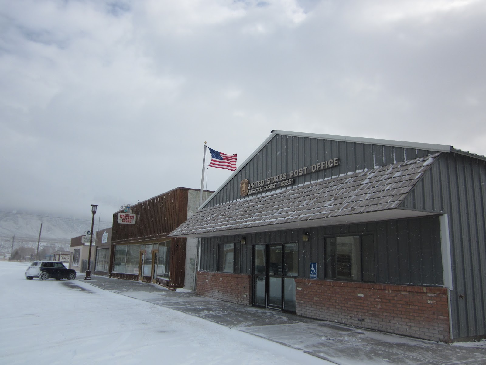 Mackay, Idaho 83251 Wind After the Almost 2 Inches of New Snow March