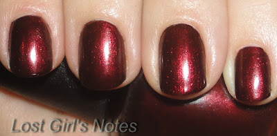 OPI german-icure swatches and review