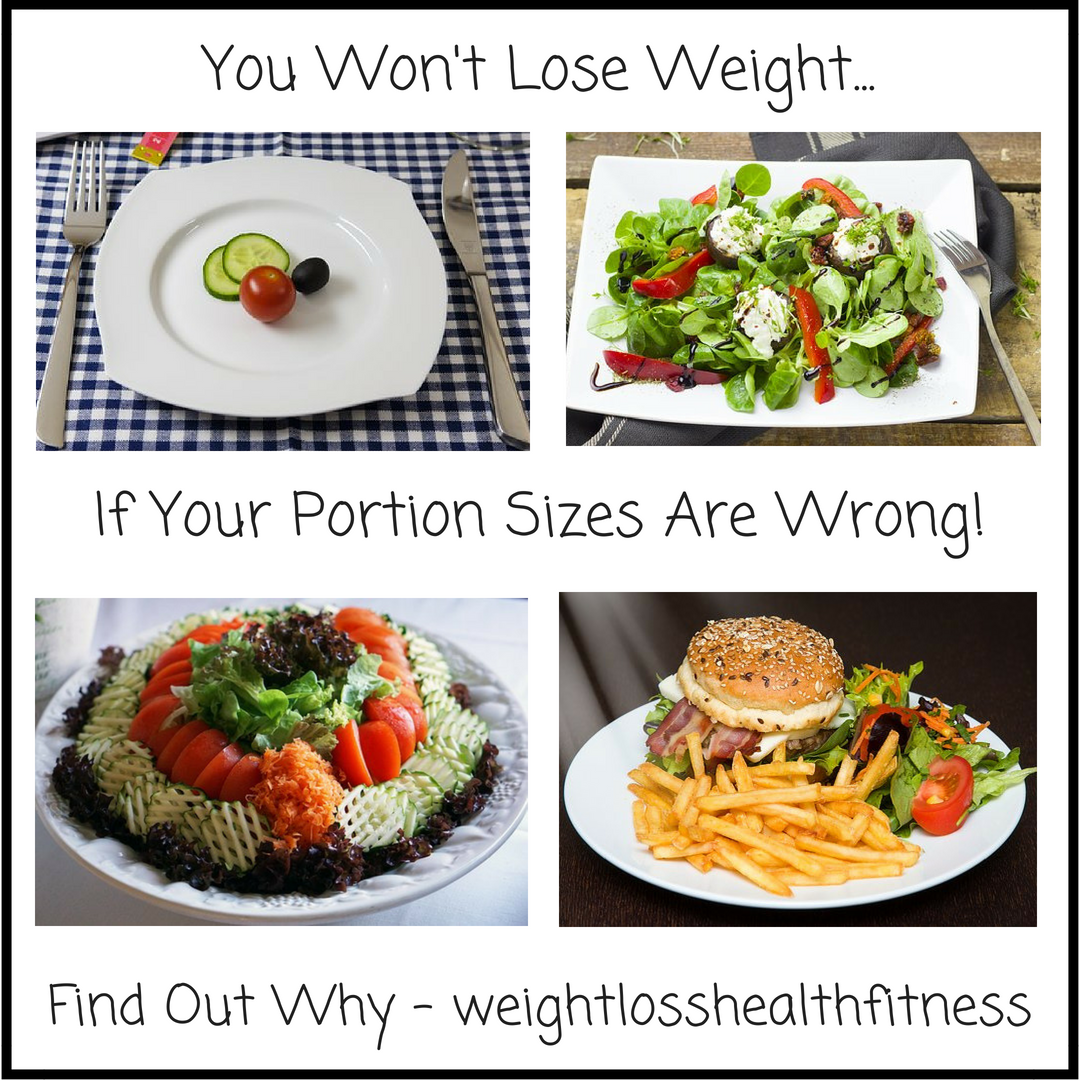 Weight loss Health Fitness Correct Portion Sizes for a Healthy Diet